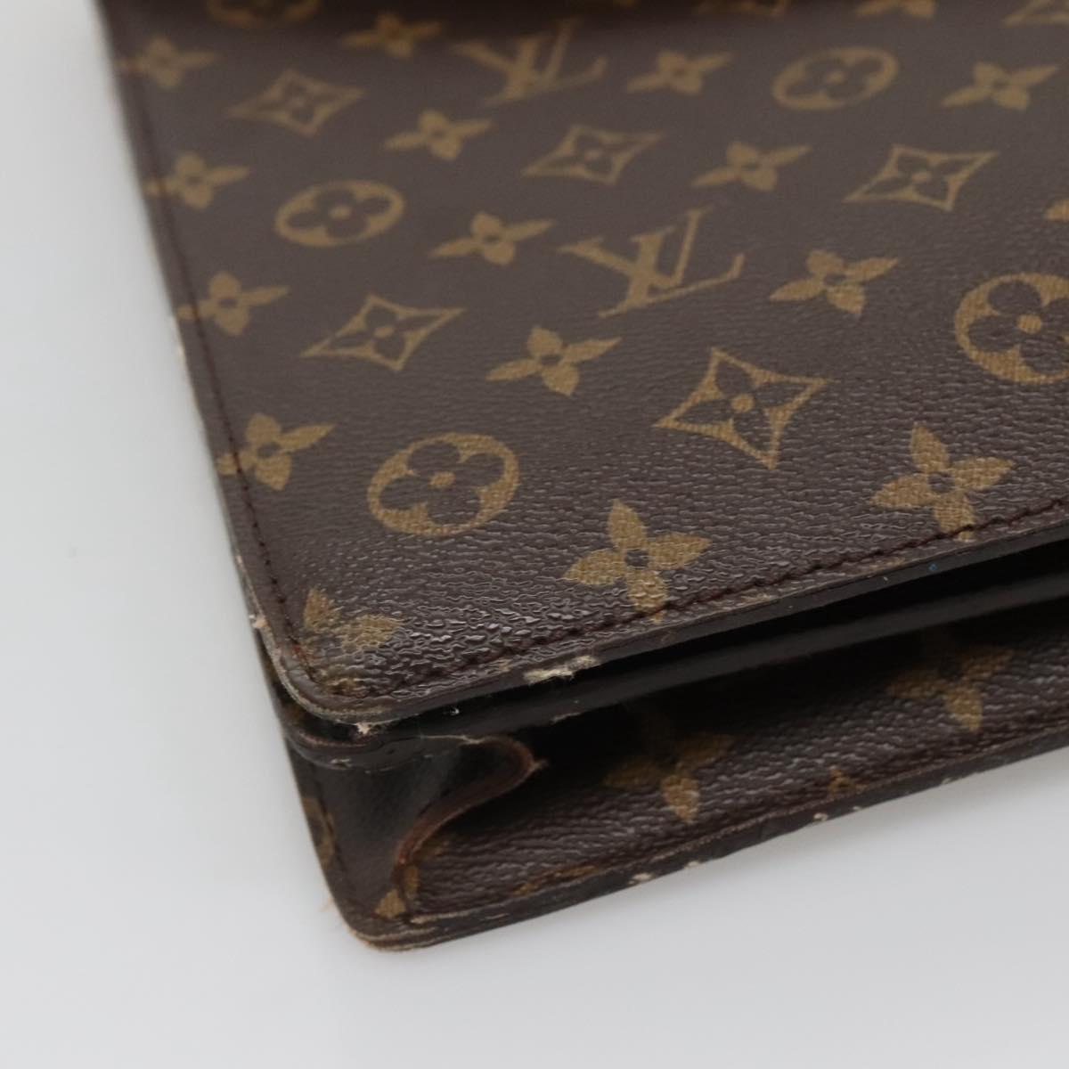 LOUIS VUITTON Monogram Serviette Conseiller Briefcase M53331 LV Auth 141889