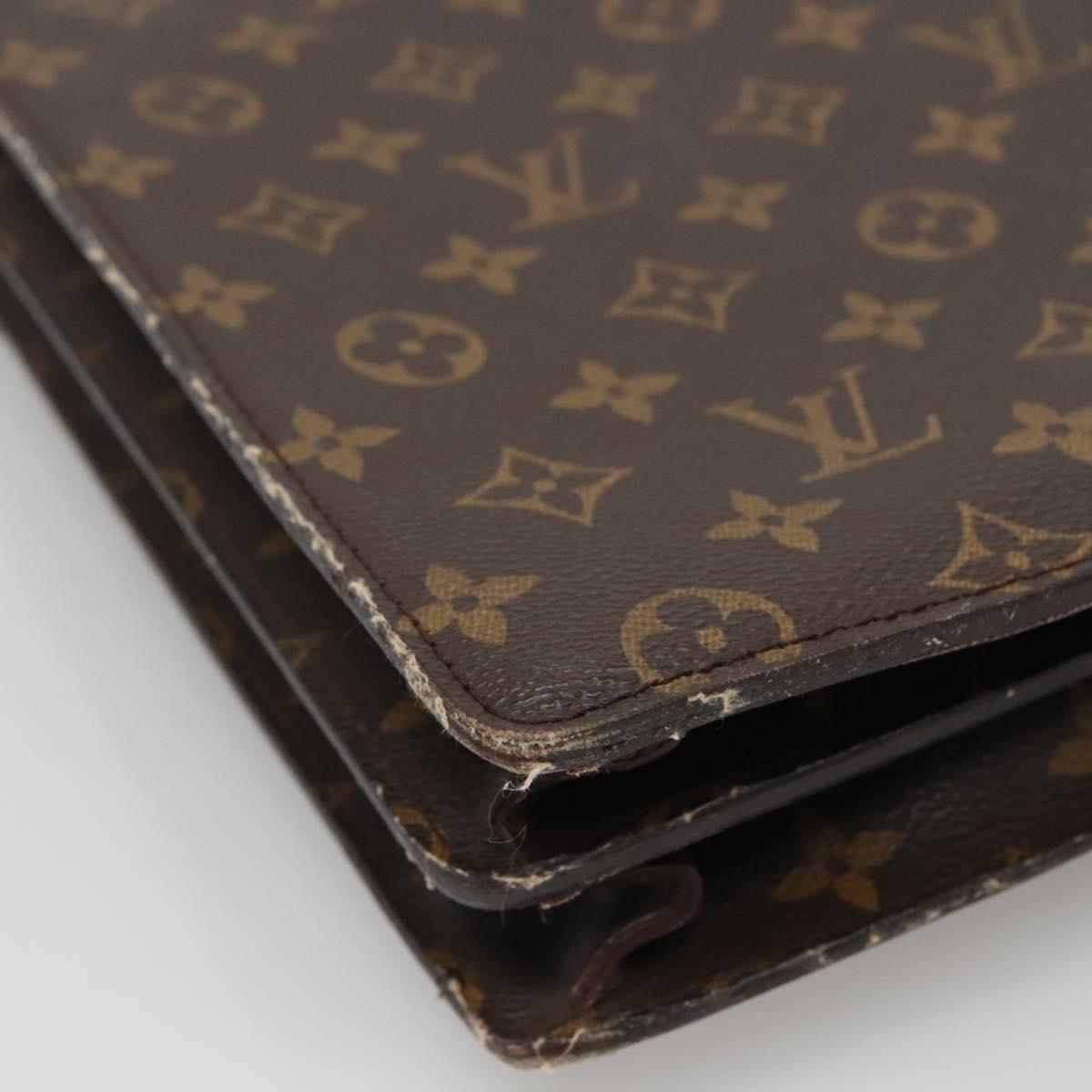 LOUIS VUITTON Monogram Serviette Conseiller Briefcase M53331 LV Auth 141889