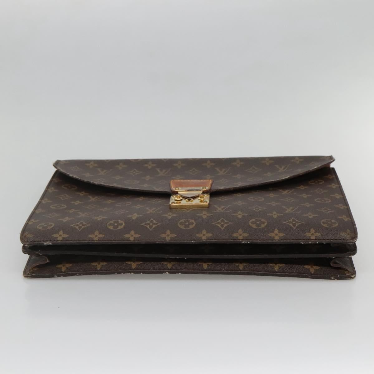 LOUIS VUITTON Monogram Serviette Conseiller Briefcase M53331 LV Auth 141889