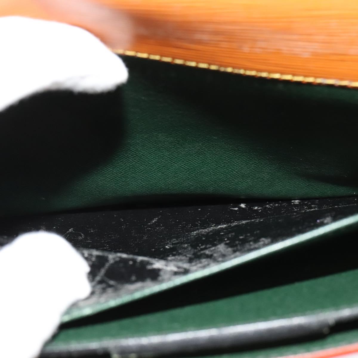 LOUIS VUITTON Epi Serviette Conseiller Briefcase Brown M54423 LV Auth 141893