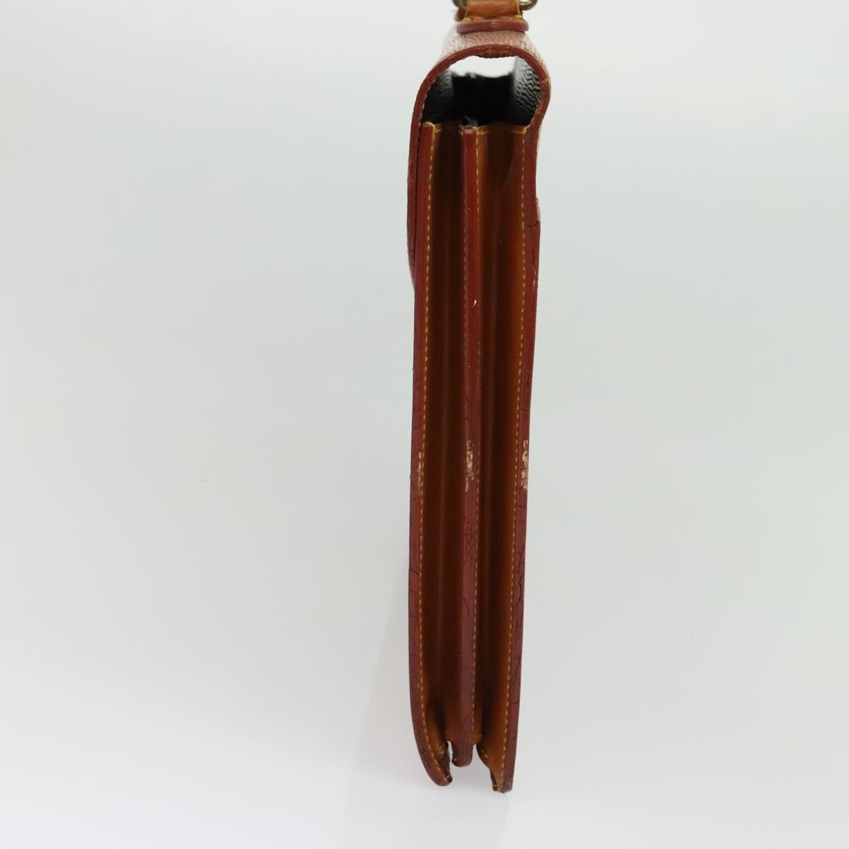 LOUIS VUITTON Epi Serviette Conseiller Briefcase Brown M54423 LV Auth 141893