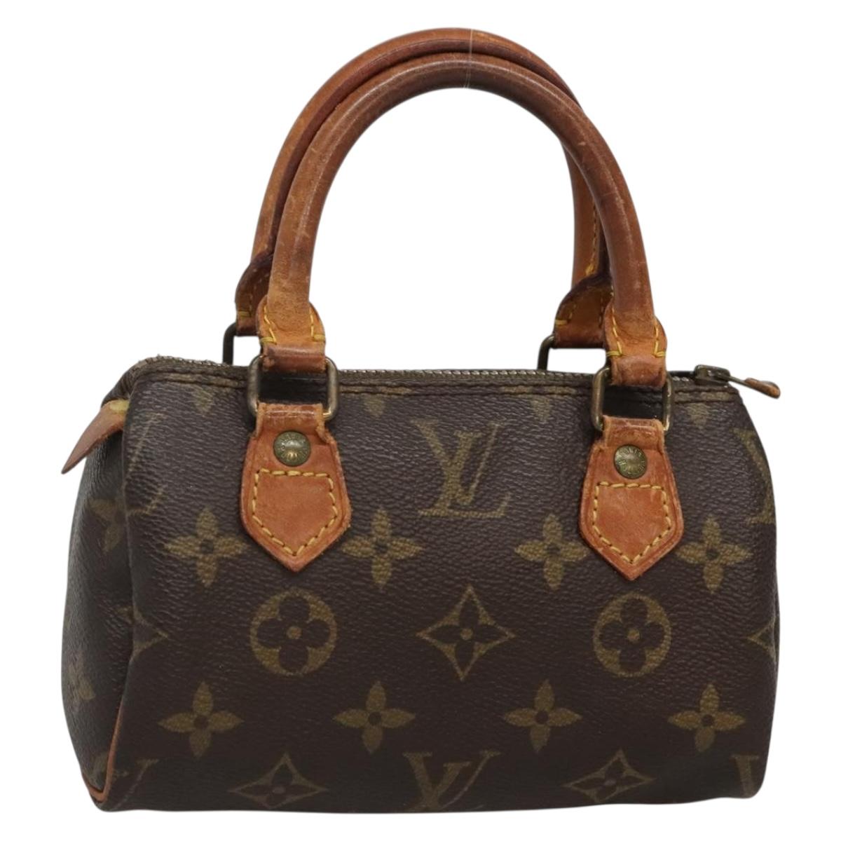 LOUIS VUITTON Monogram Mini Speedy Hand Bag Vintage M41534 LV Auth 141922
