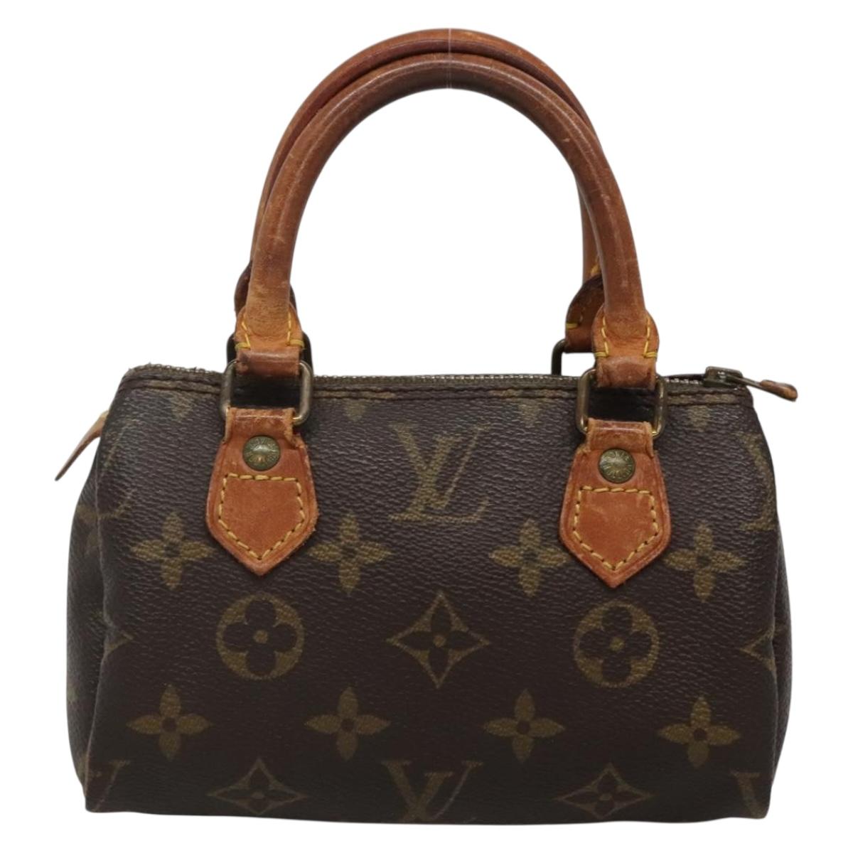 LOUIS VUITTON Monogram Mini Speedy Hand Bag Vintage M41534 LV Auth 141922