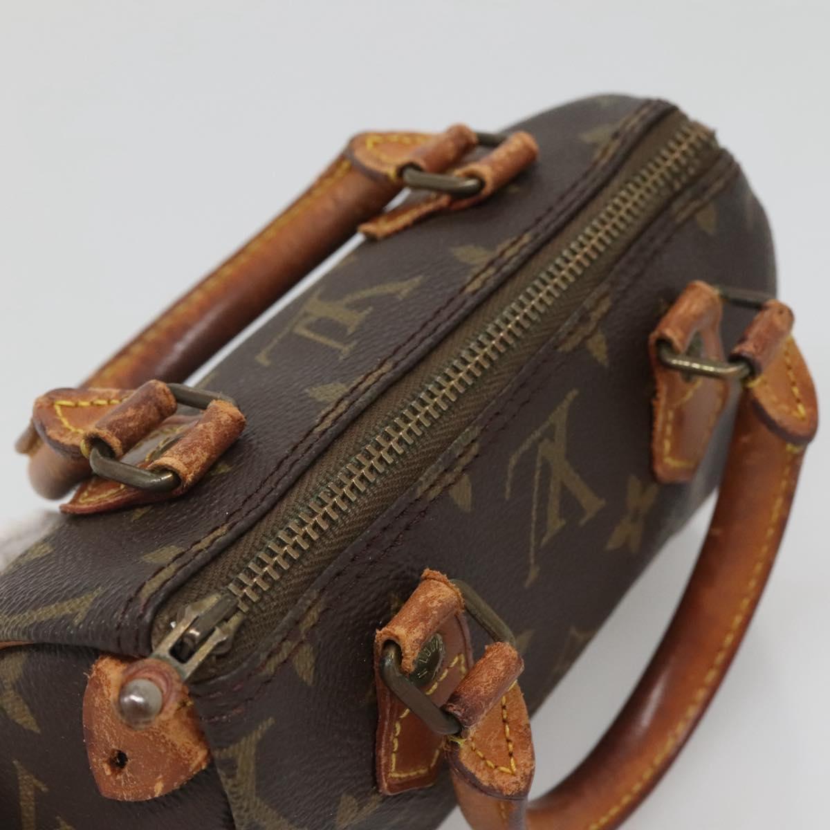 LOUIS VUITTON Monogram Mini Speedy Hand Bag Vintage M41534 LV Auth 141922