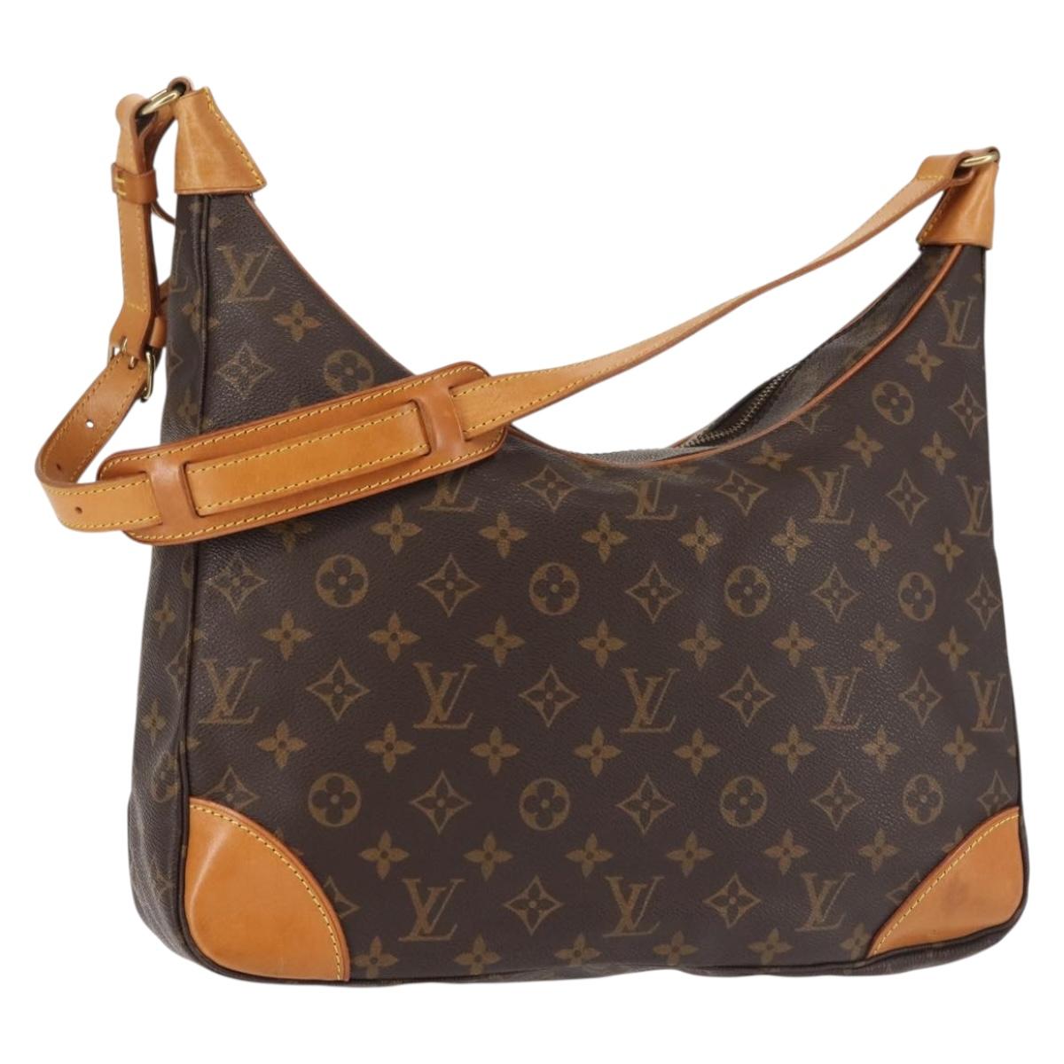 LOUIS VUITTON Monogram Boulogne 35 Shoulder Bag M51260 LV Auth 141925