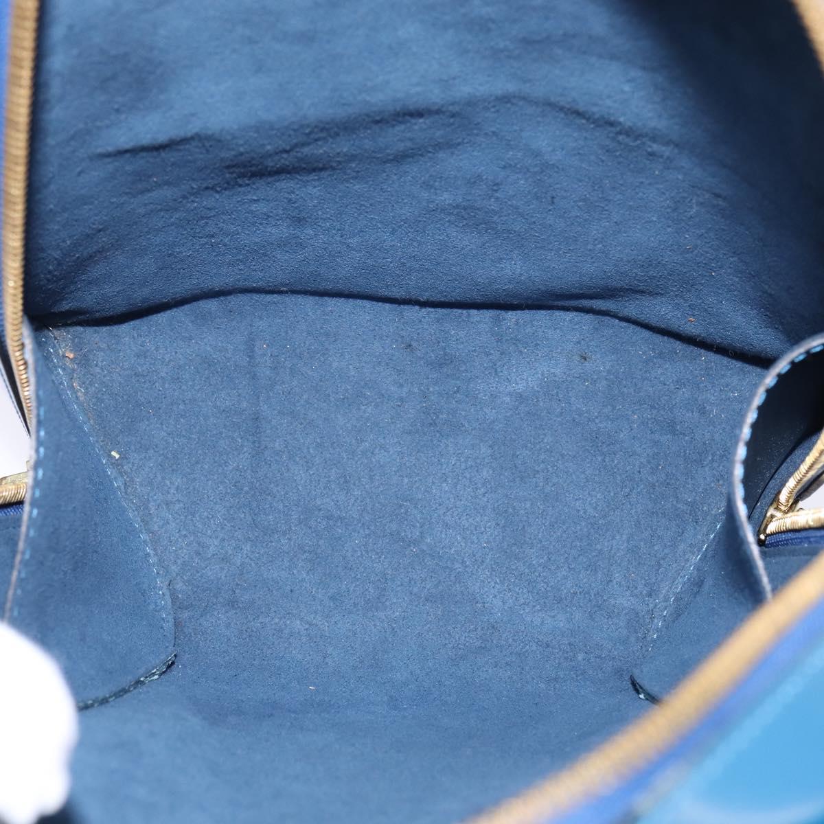 LOUIS VUITTON Epi Mabillon Backpack Blue M52235 LV Auth 141956