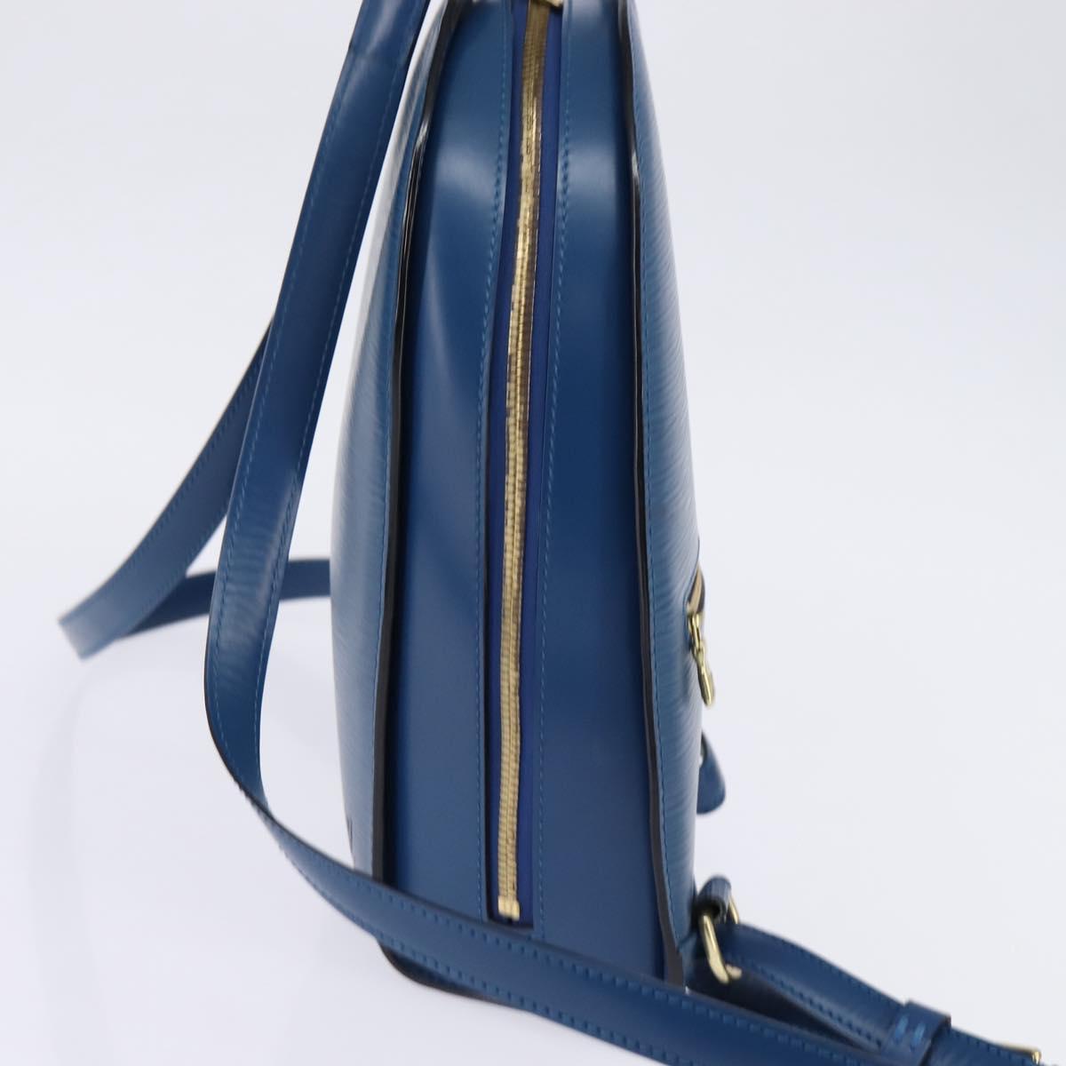 LOUIS VUITTON Epi Mabillon Backpack Blue M52235 LV Auth 141956