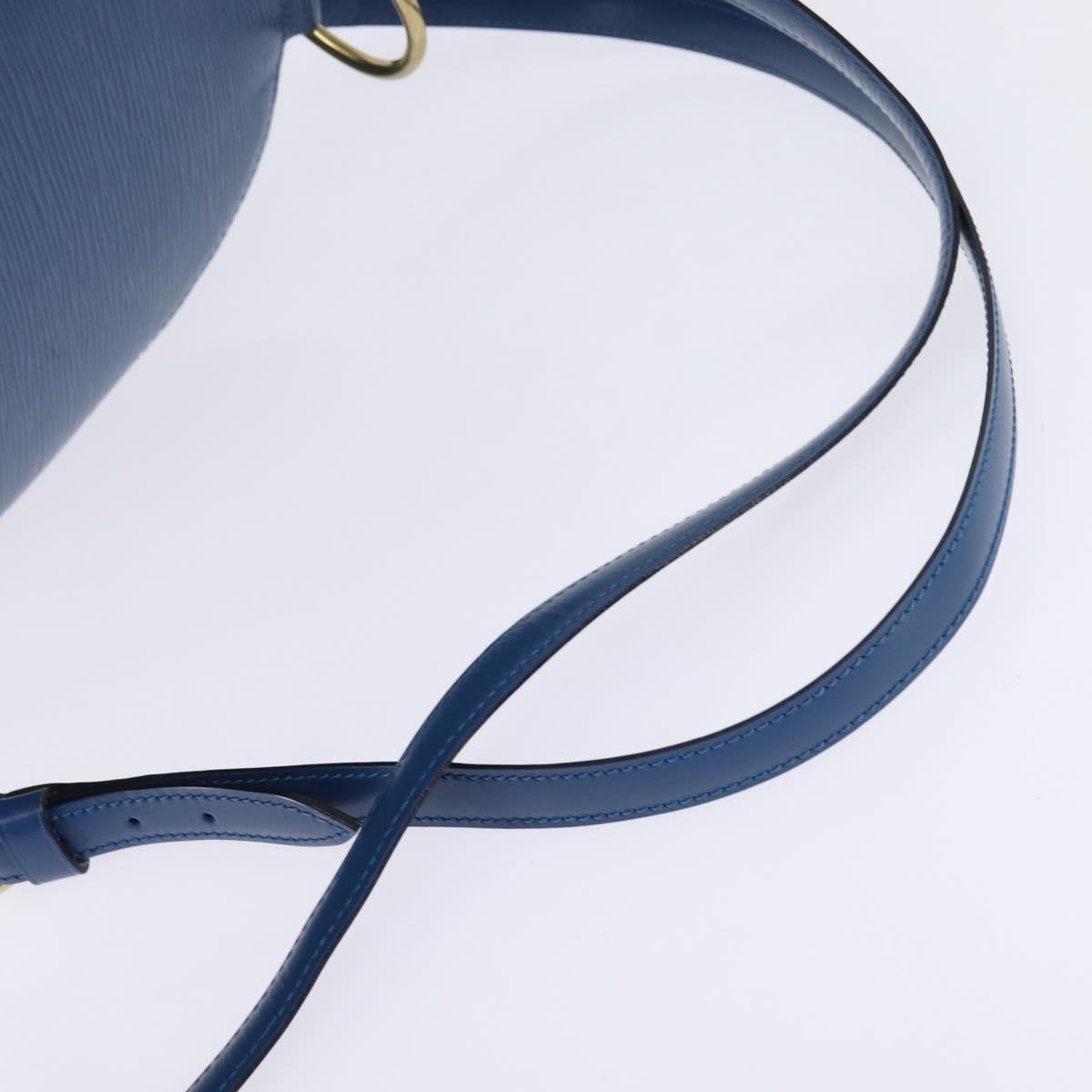 LOUIS VUITTON Epi Mabillon Backpack Blue M52235 LV Auth 141956