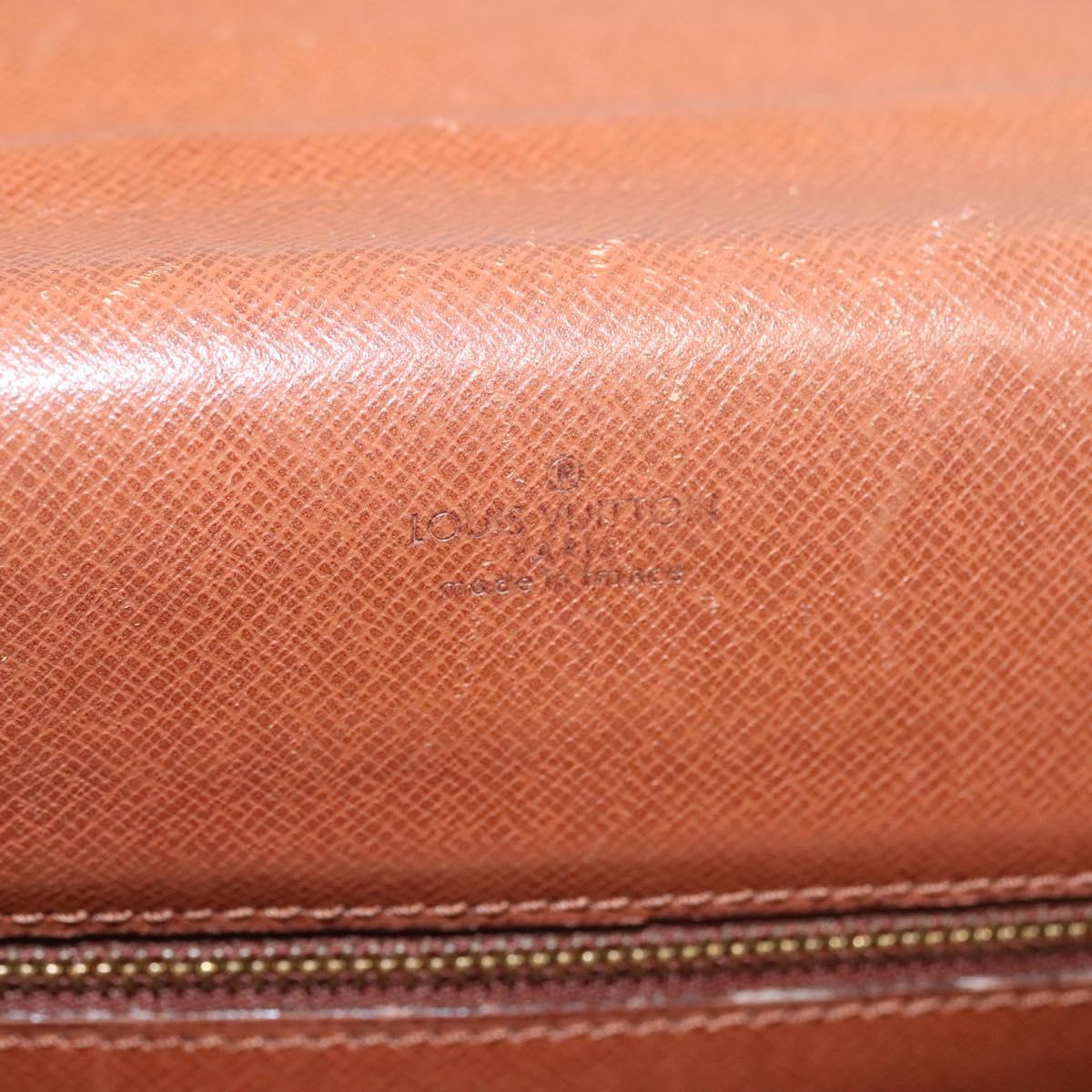LOUIS VUITTON Monogram Porte Documents Bandouliere Bag M53338 LV Auth 141962