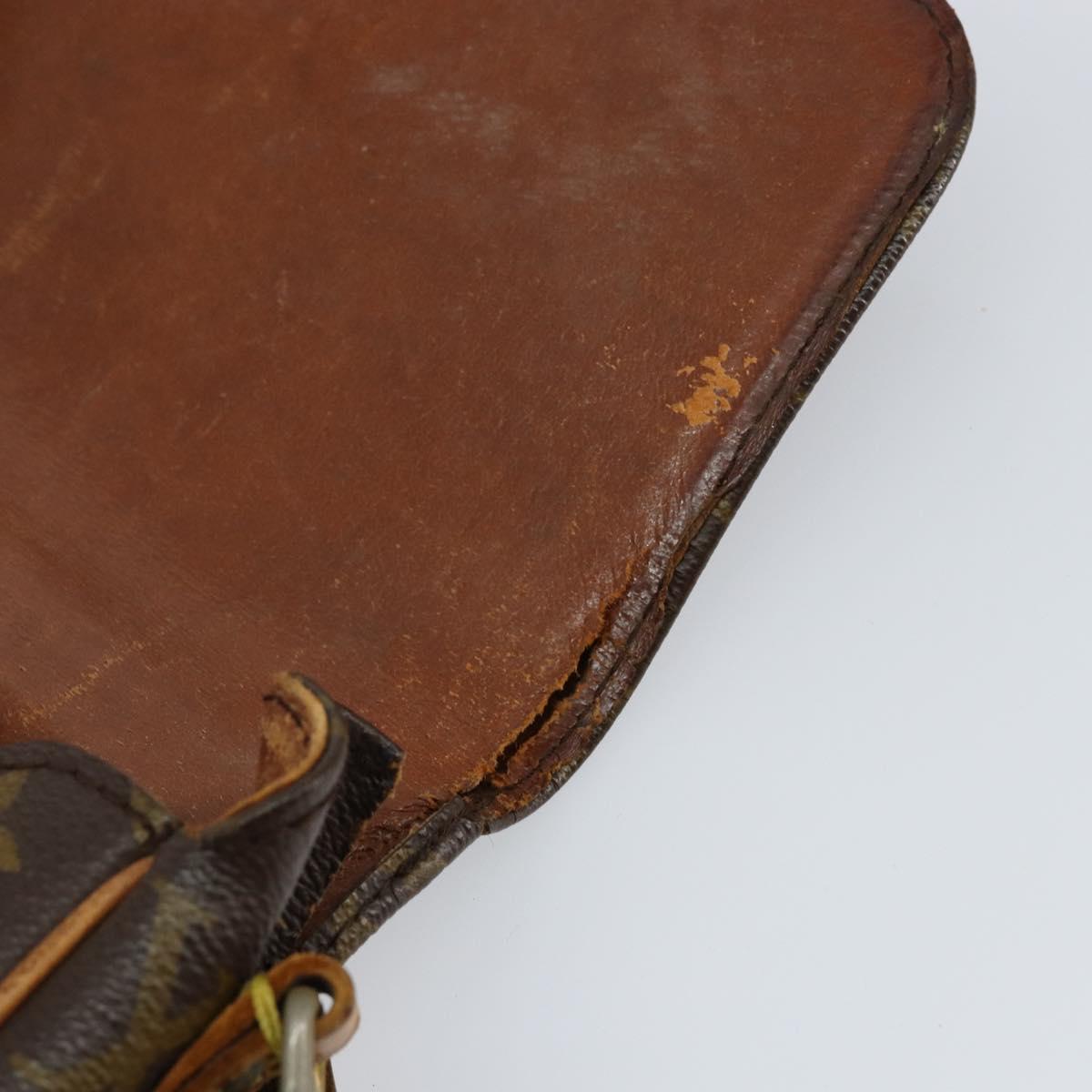 LOUIS VUITTON Monogram Cartouchiere PM Bag Vintage M51254 LV Auth 141964