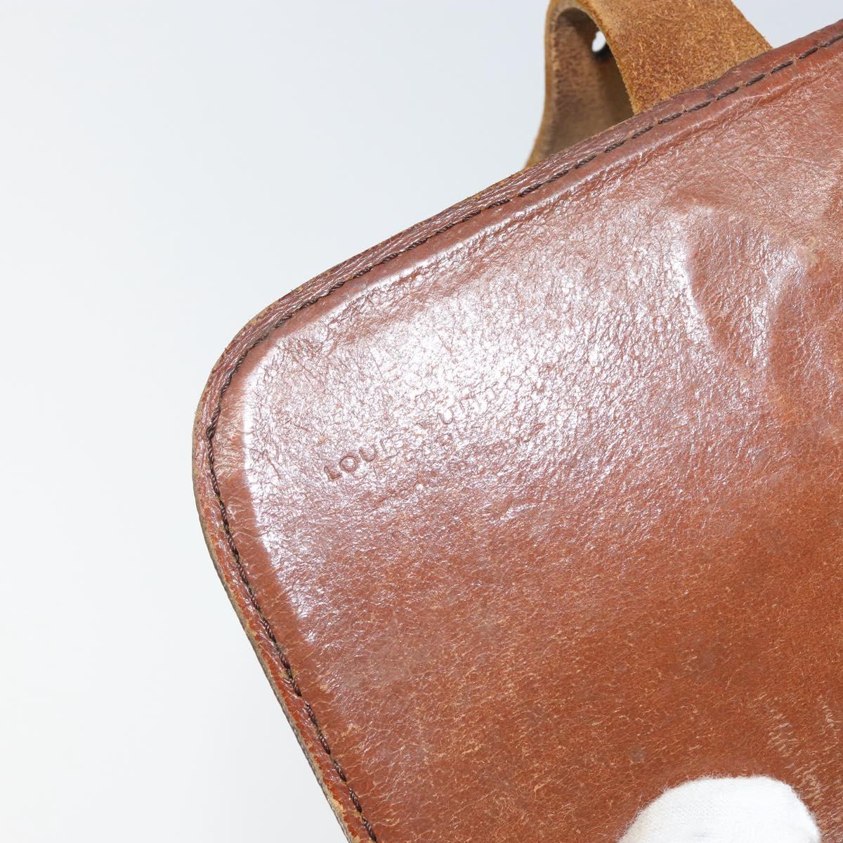 LOUIS VUITTON Monogram Cartouchiere PM Bag Vintage M51254 LV Auth 141964