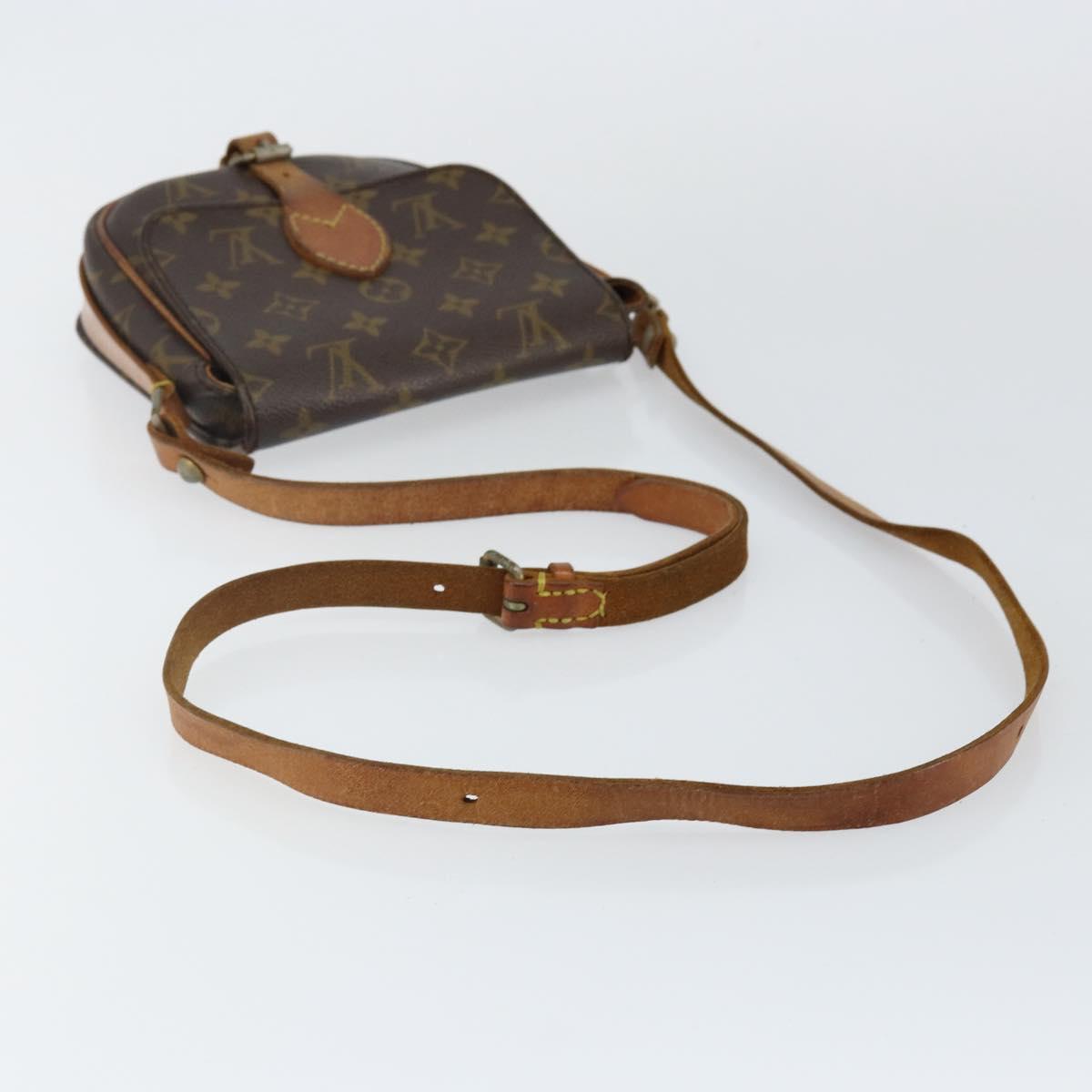 LOUIS VUITTON Monogram Cartouchiere PM Bag Vintage M51254 LV Auth 141964