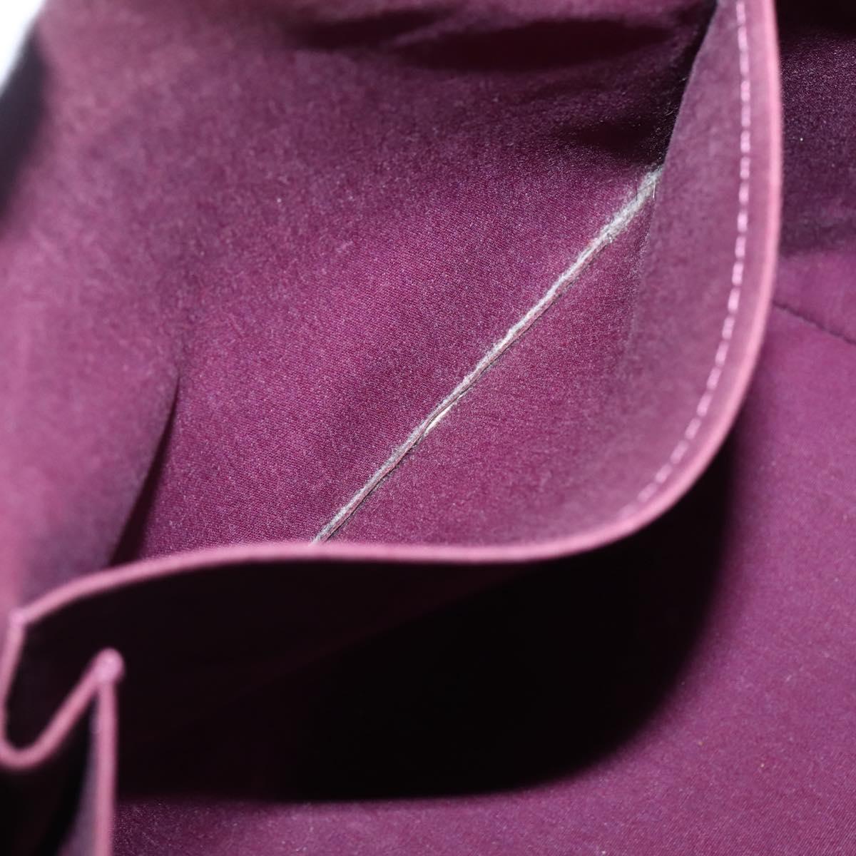 LOUIS VUITTON Monogram Vernis Bellevue GM Tote Bag Violet M93588 LV Auth 141965