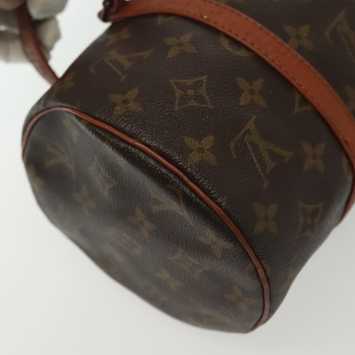 LOUIS VUITTON Monogram Papillon 30 Hand Bag M51385 LV Auth 141979
