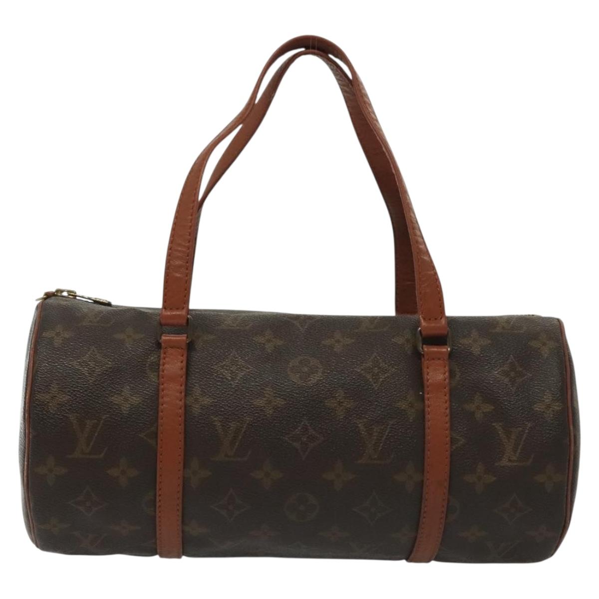 LOUIS VUITTON Monogram Papillon 30 Hand Bag M51385 LV Auth 141979