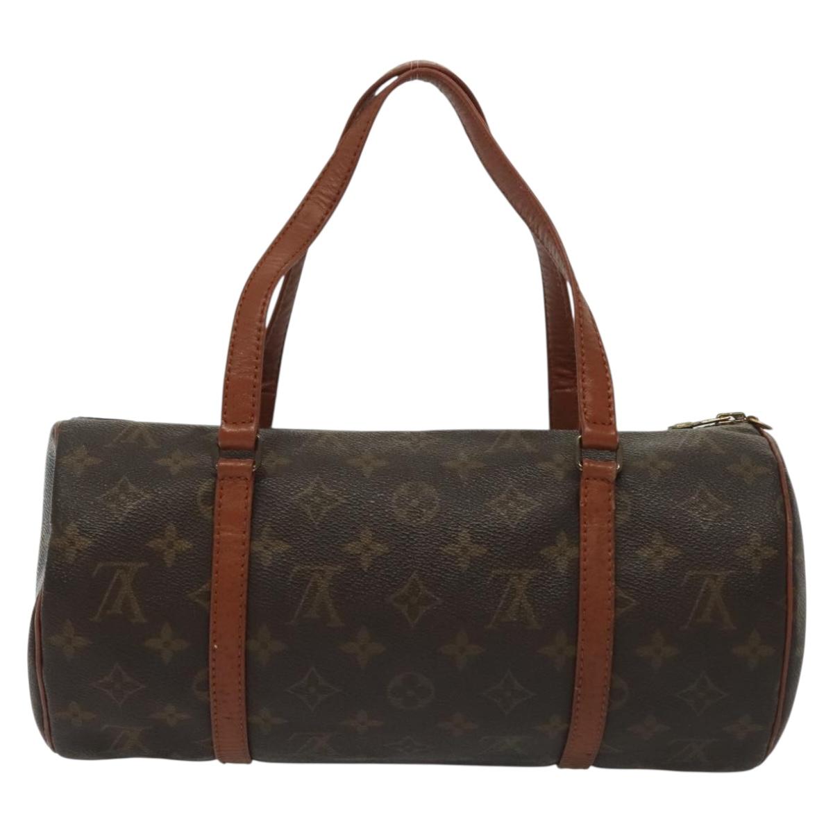 LOUIS VUITTON Monogram Papillon 30 Hand Bag M51385 LV Auth 141979