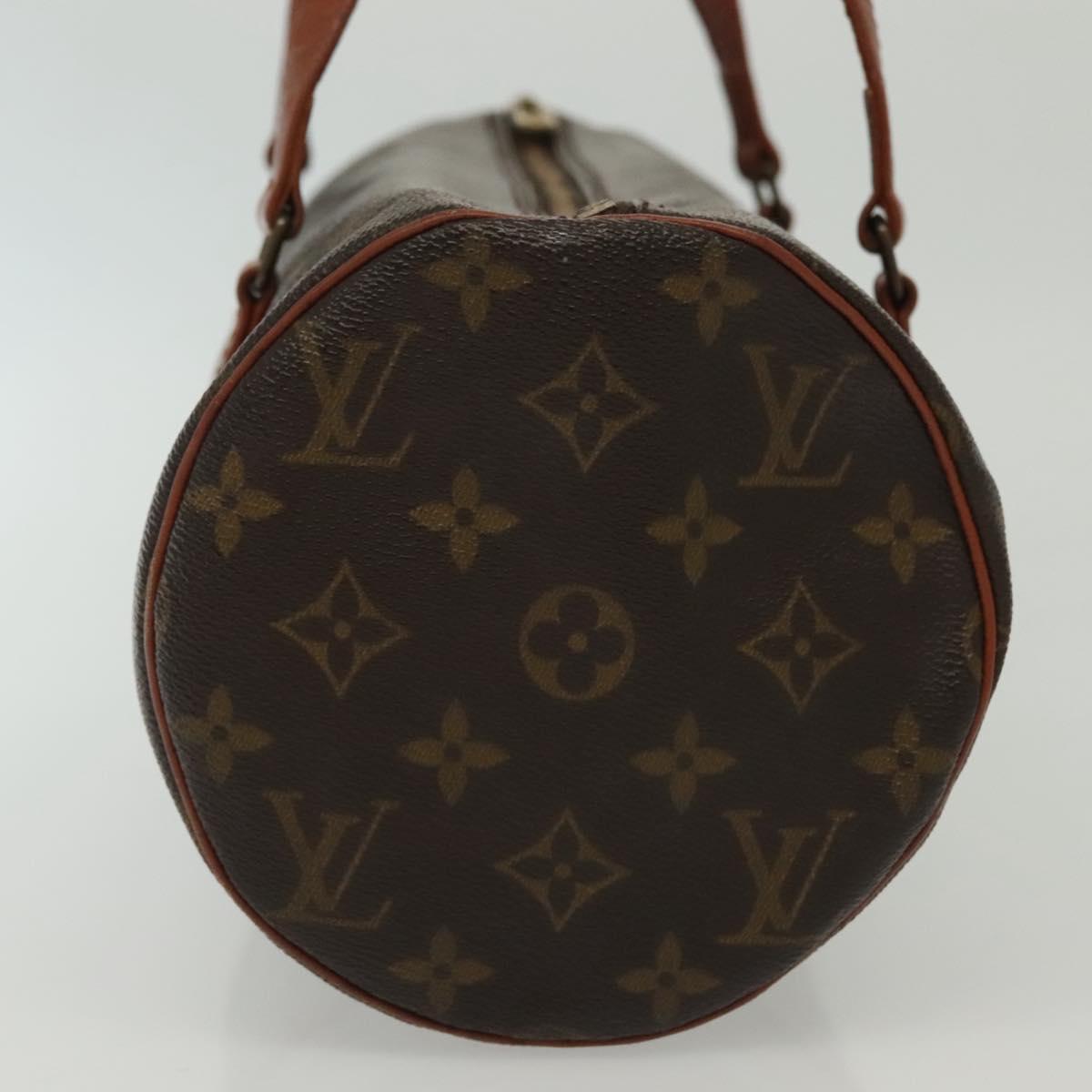 LOUIS VUITTON Monogram Papillon 30 Hand Bag M51385 LV Auth 141979