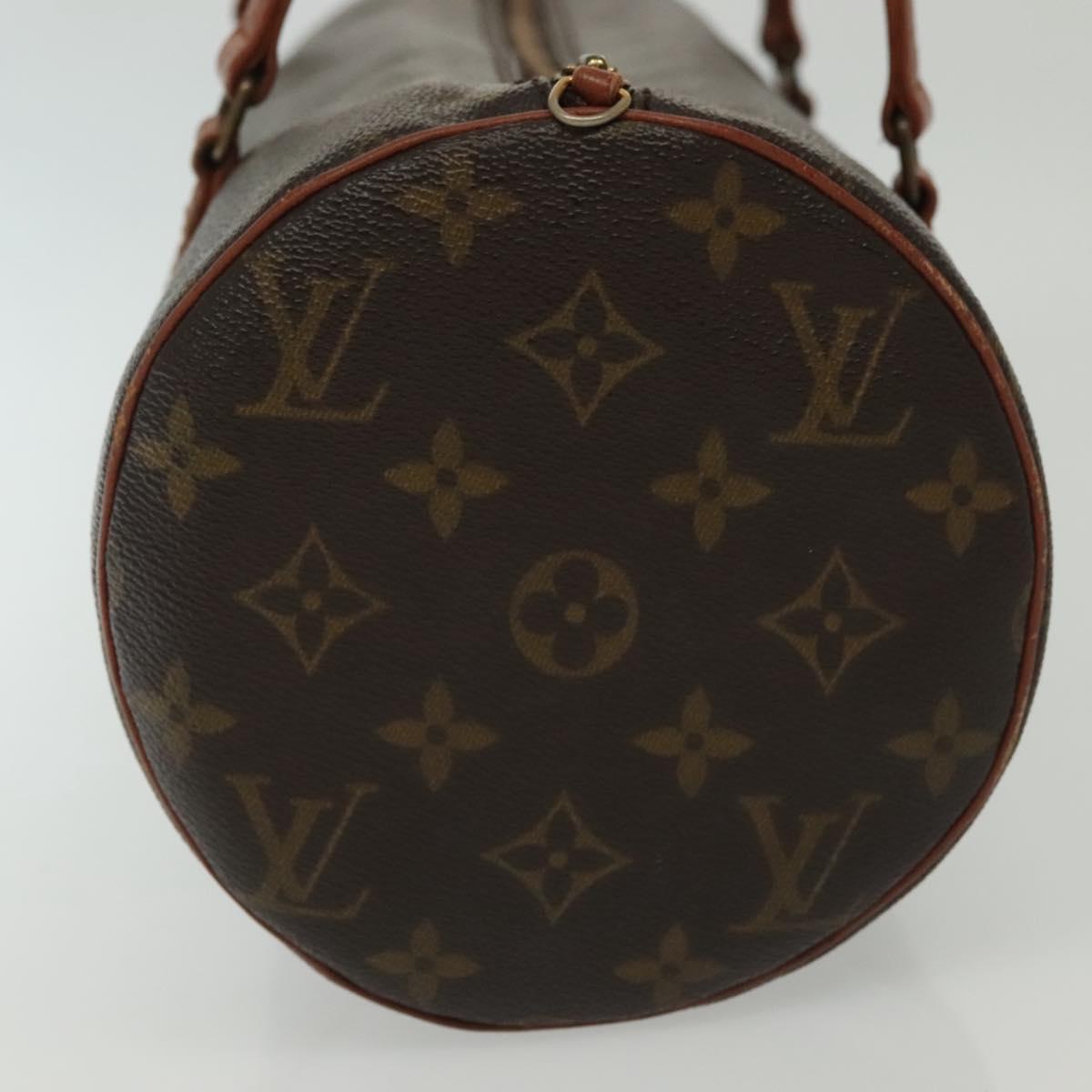 LOUIS VUITTON Monogram Papillon 30 Hand Bag M51385 LV Auth 141979