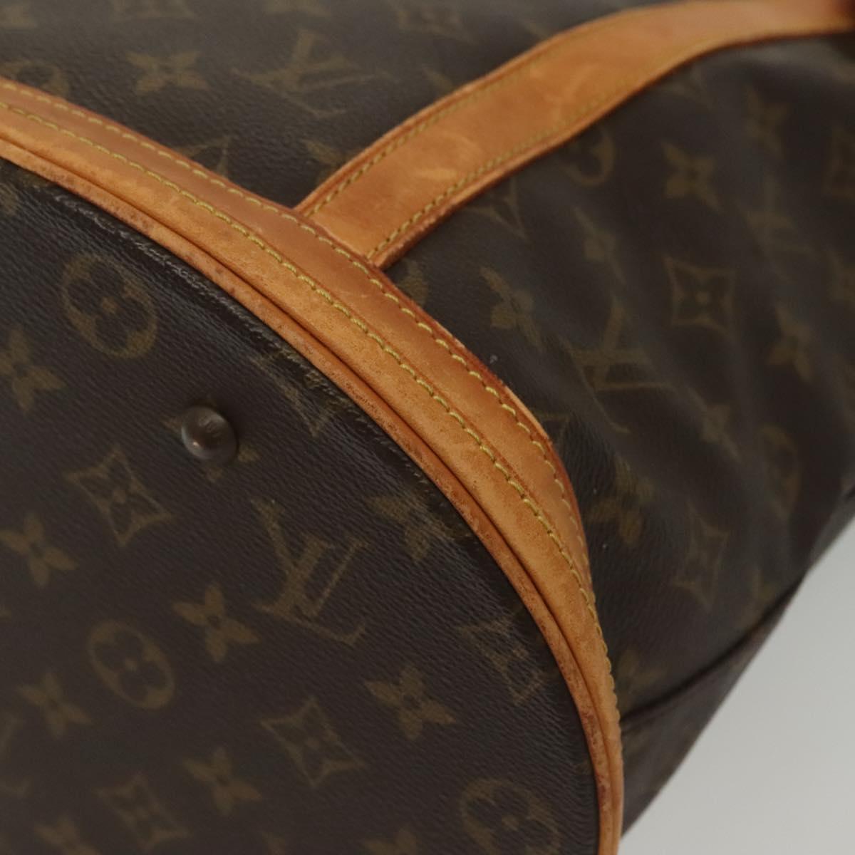 LOUIS VUITTON Monogram Bucket GM Shoulder Bag Vintage M42236 LV Auth 142001