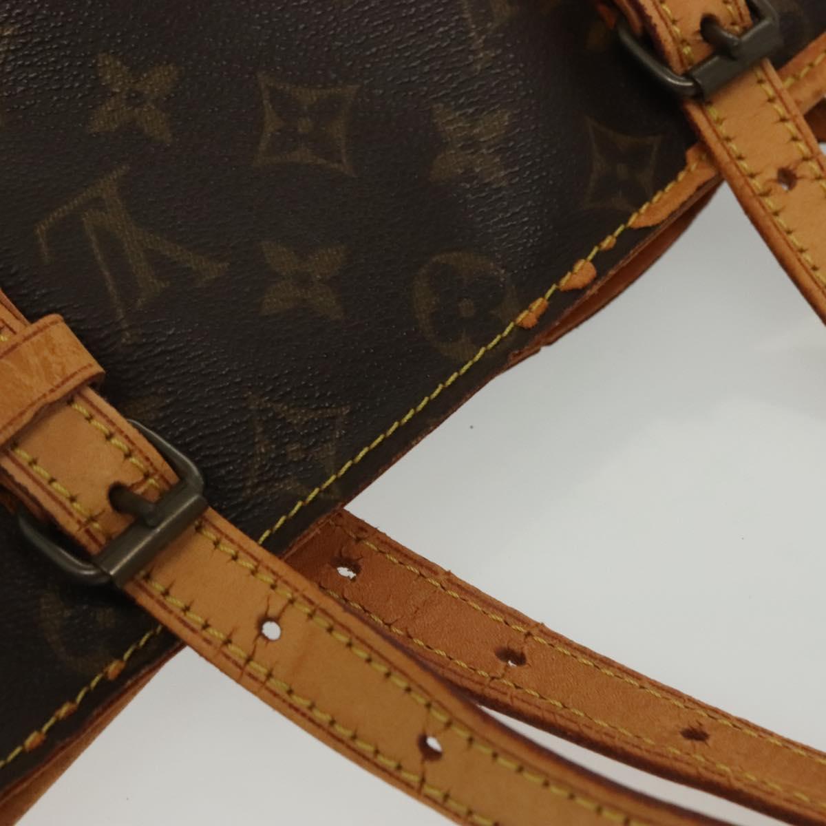 LOUIS VUITTON Monogram Bucket GM Shoulder Bag Vintage M42236 LV Auth 142001