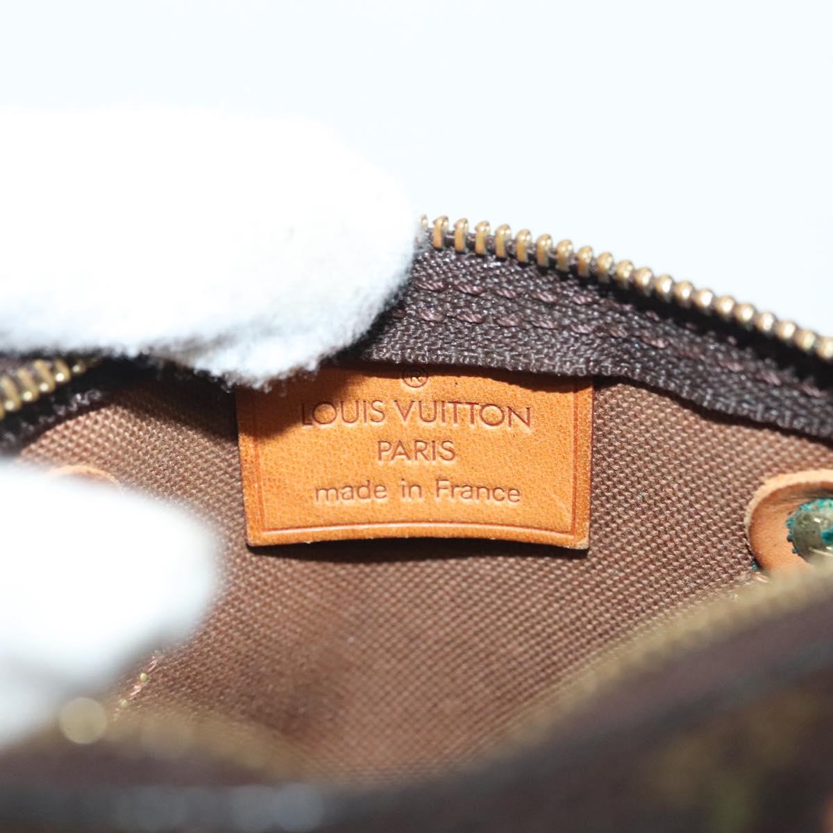 LOUIS VUITTON Monogram Mini Speedy Hand Bag M41534 LV Auth 142017