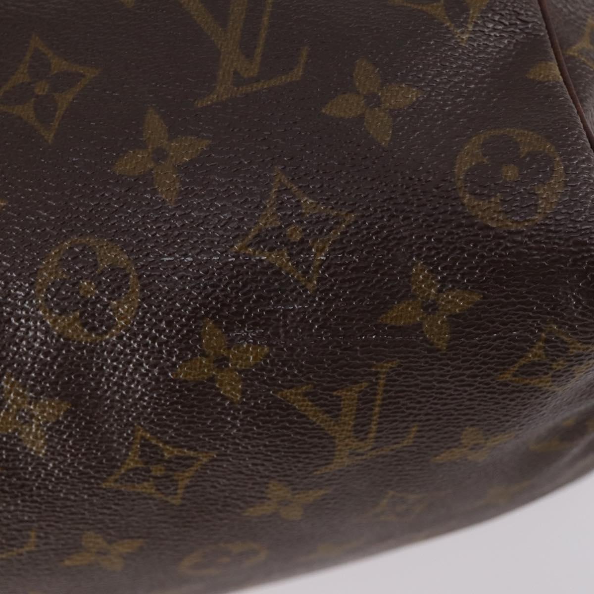 LOUIS VUITTON Monogram Speedy 35 Hand Bag M41524 LV Auth 142032