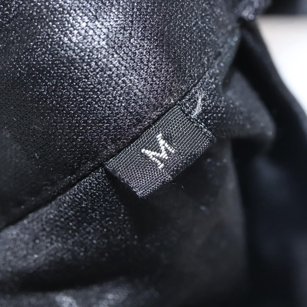 FENDI Zucca Canvas Pants Black Auth 142045