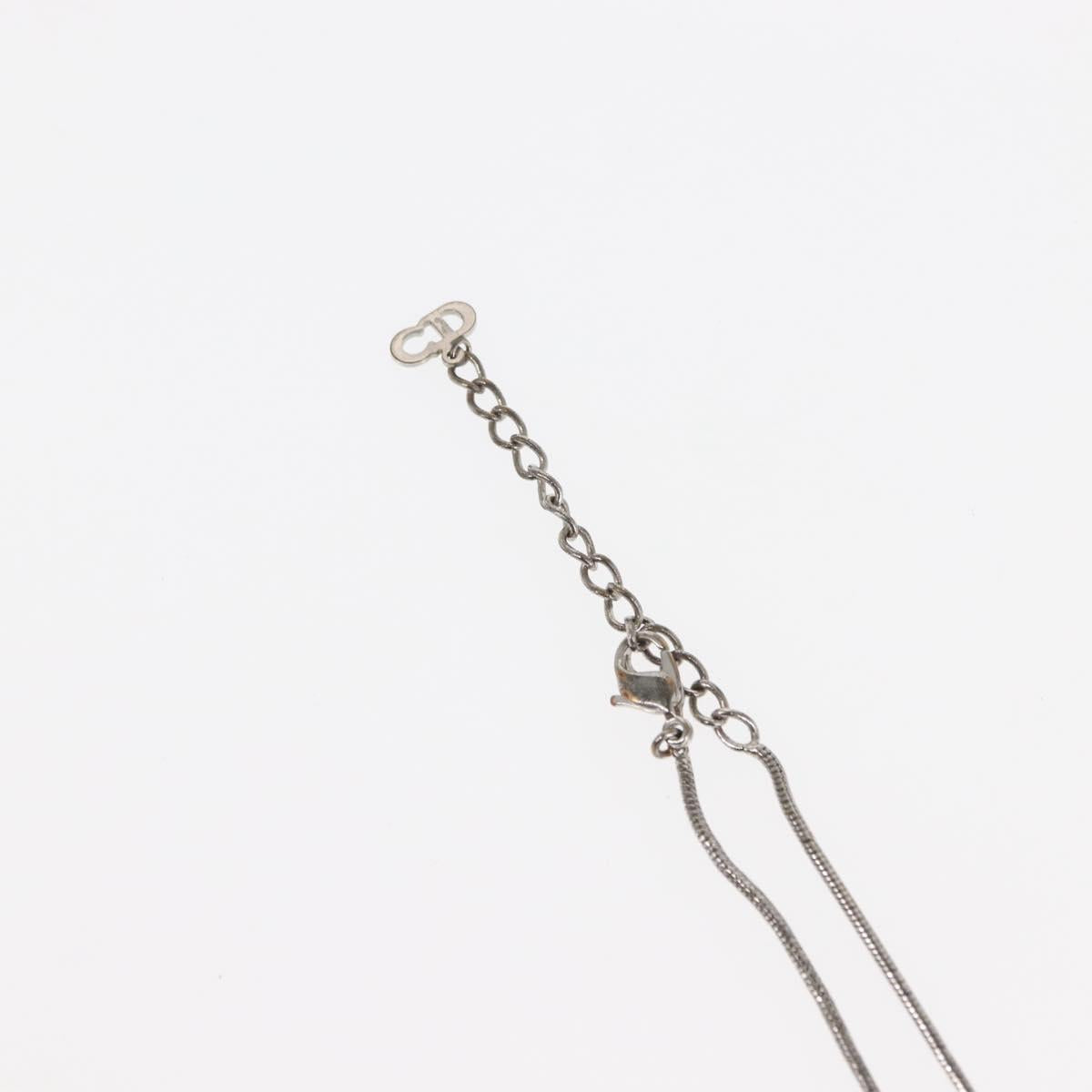 Christian Dior Necklace metal 2Set Silver Gold Auth 142064