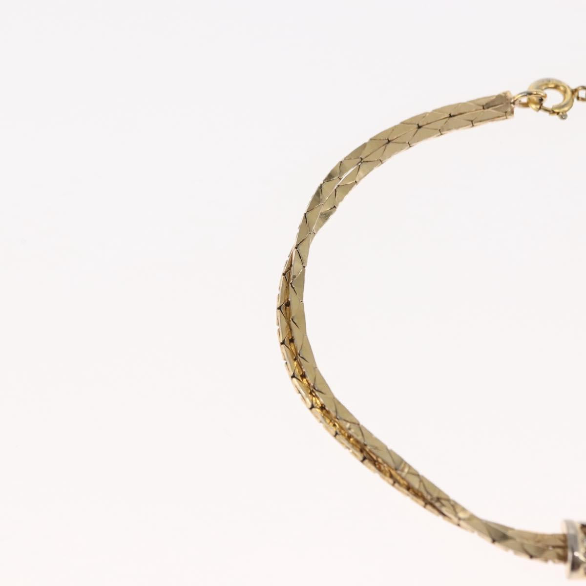 Christian Dior Necklace metal 2Set Silver Gold Auth 142064