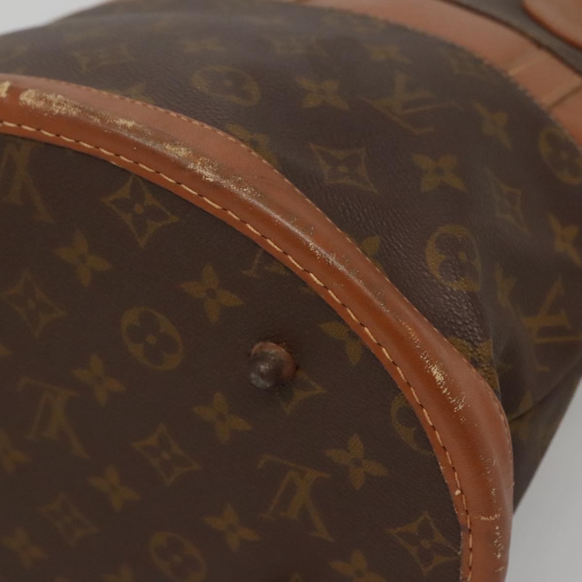 LOUIS VUITTON Monogram Bucket GM Shoulder Bag USA limited T42236 LV Auth 142076