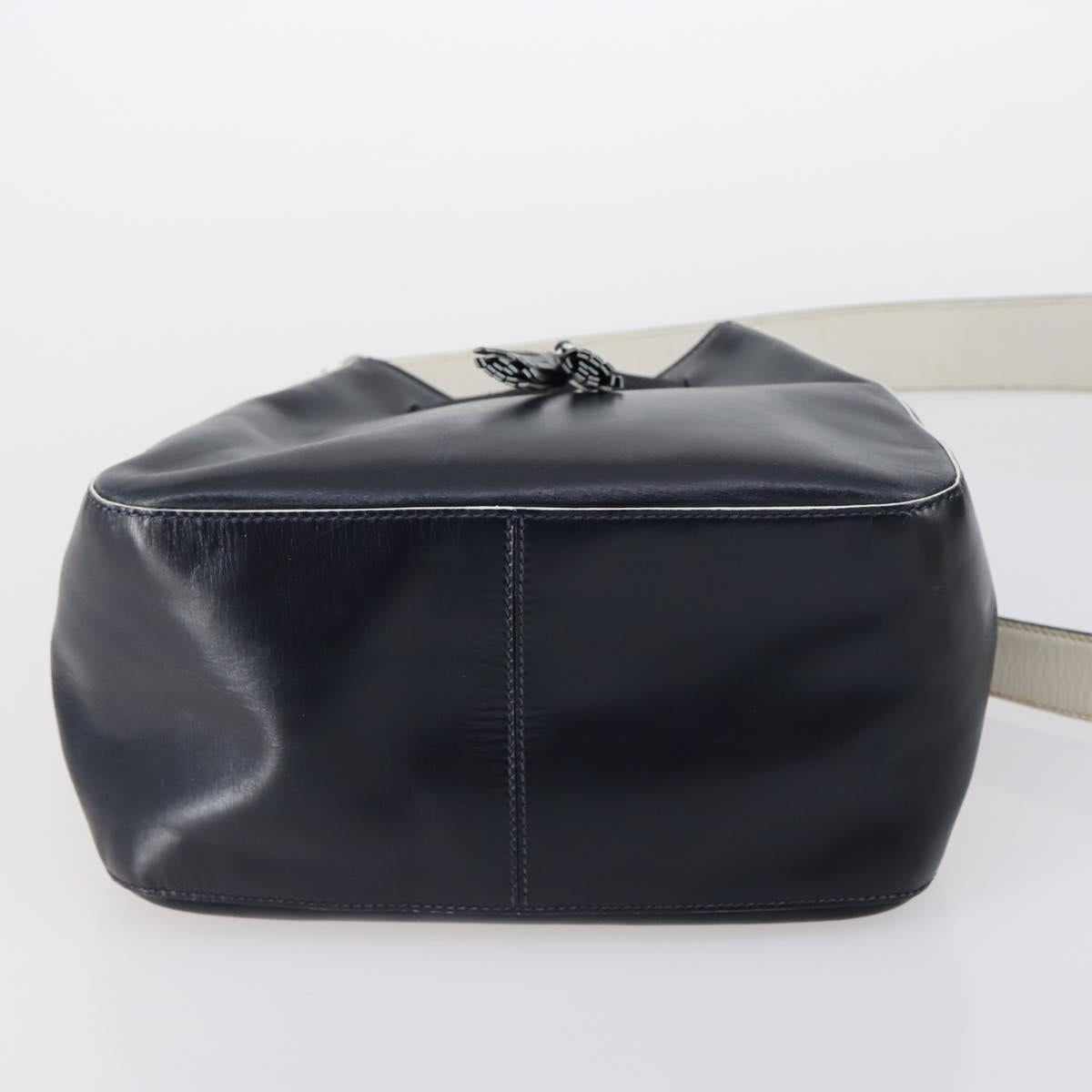 PRADA Loewe Anagram Bag Leather nylon 5Set Black Blue Green Auth 142084