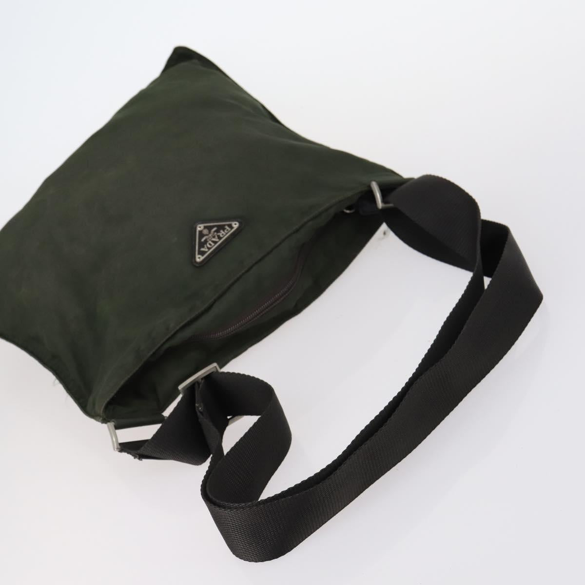 PRADA Loewe Anagram Bag Leather nylon 5Set Black Blue Green Auth 142084