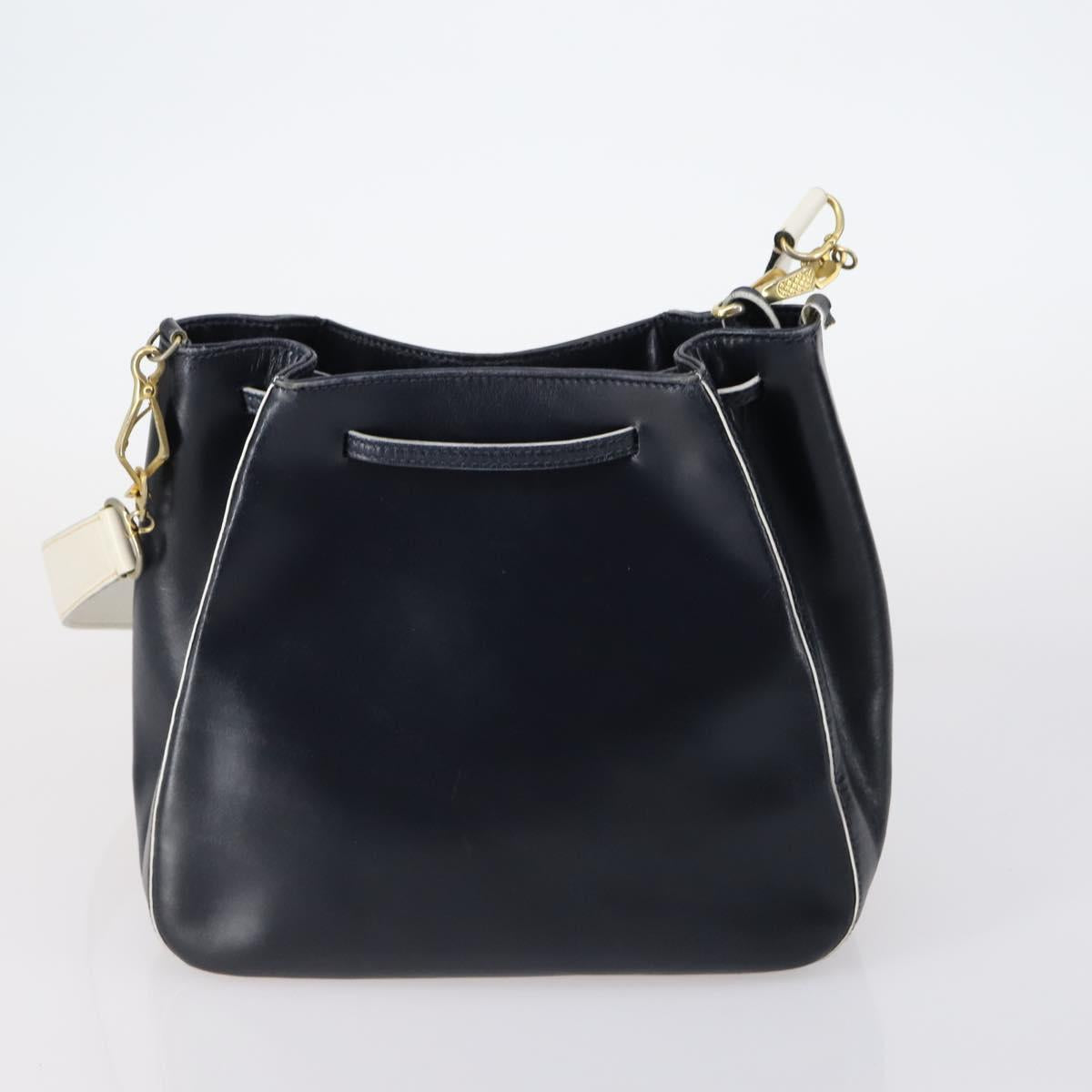 PRADA Loewe Anagram Bag Leather nylon 5Set Black Blue Green Auth 142084