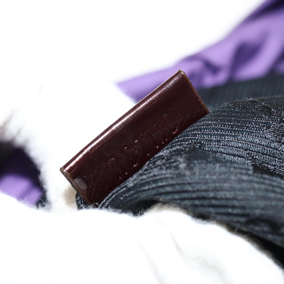 LOUIS VUITTON Monogram Satin Pochette Devi MM Bag Purple M93197 Auth 142093SAM