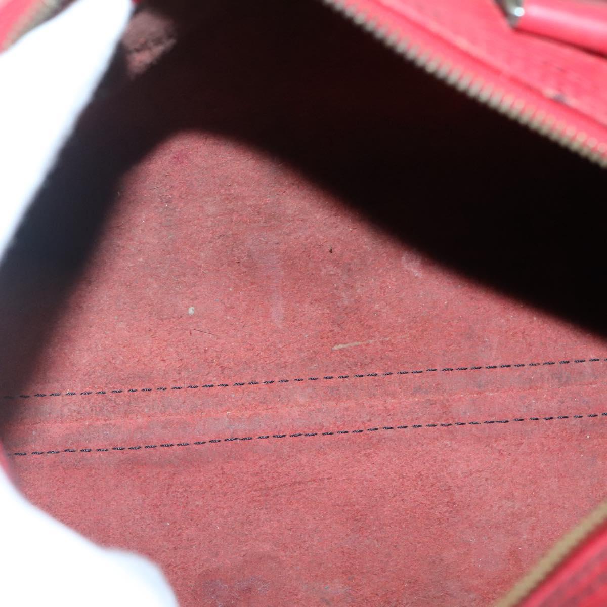 LOUIS VUITTON Epi Speedy 25 Hand Bag Castilian Red M43017 LV Auth 142129