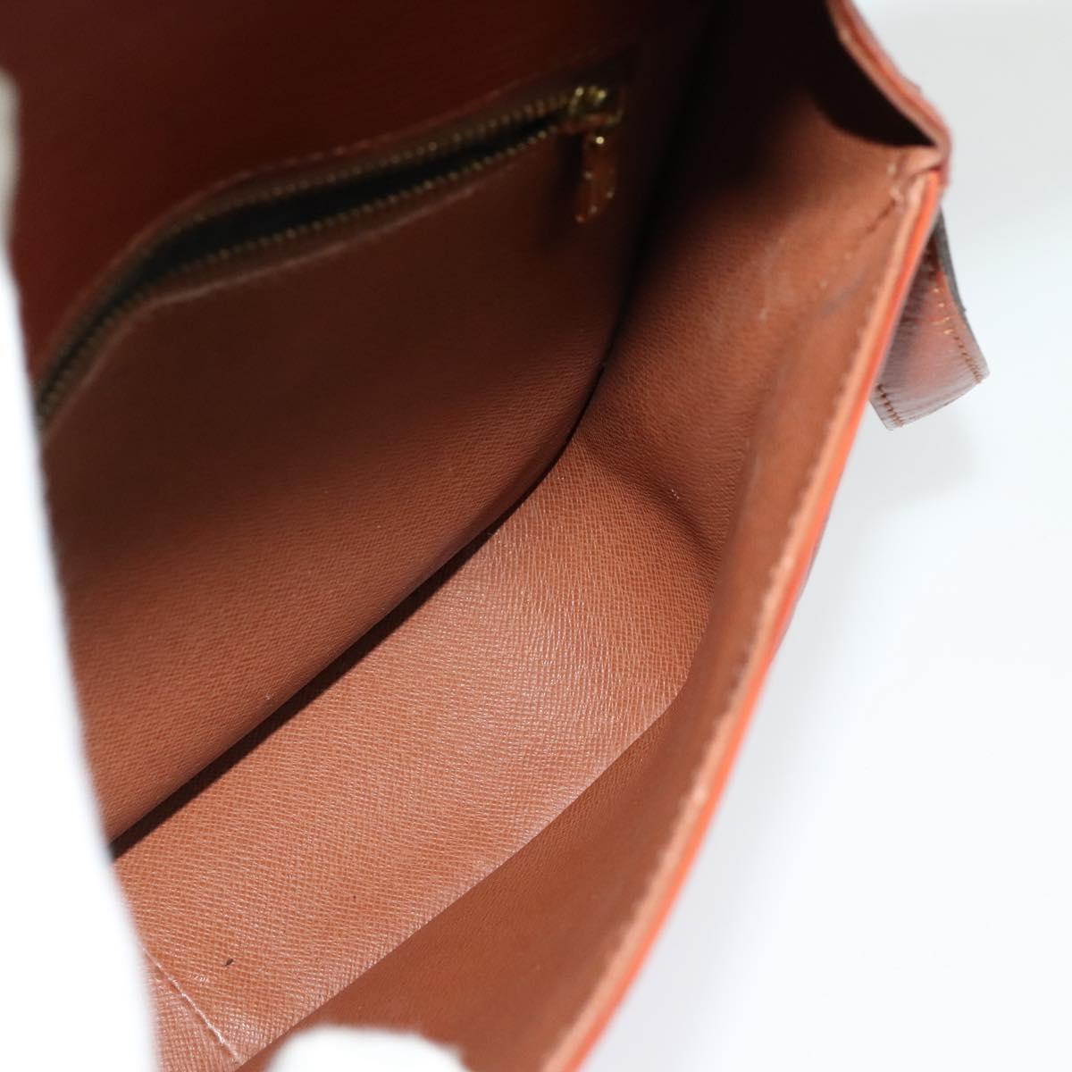 LOUIS VUITTON Epi Saint Cloud GM Shoulder Bag Brown M52193 LV Auth 142130