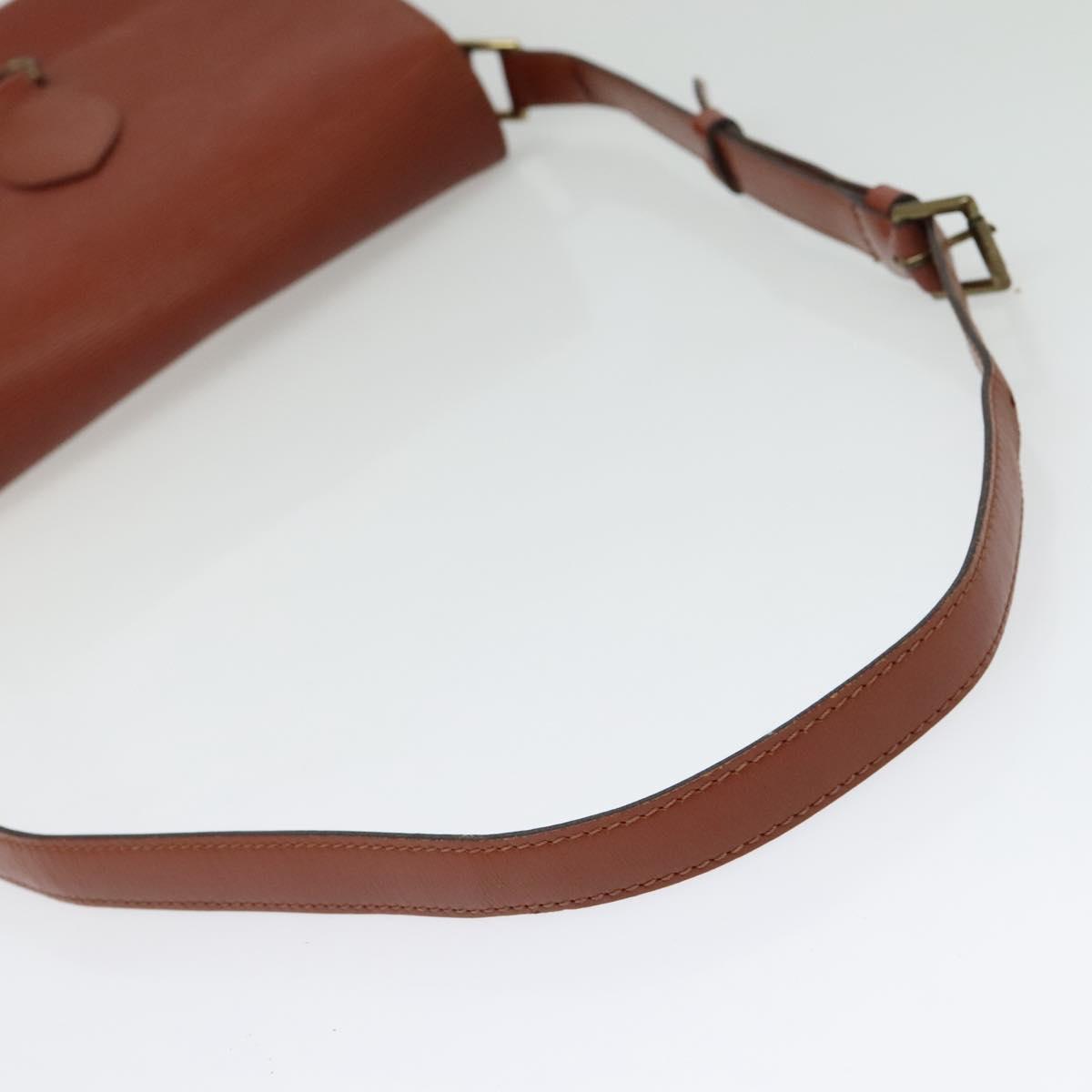 LOUIS VUITTON Epi Saint Cloud GM Shoulder Bag Brown M52193 LV Auth 142130