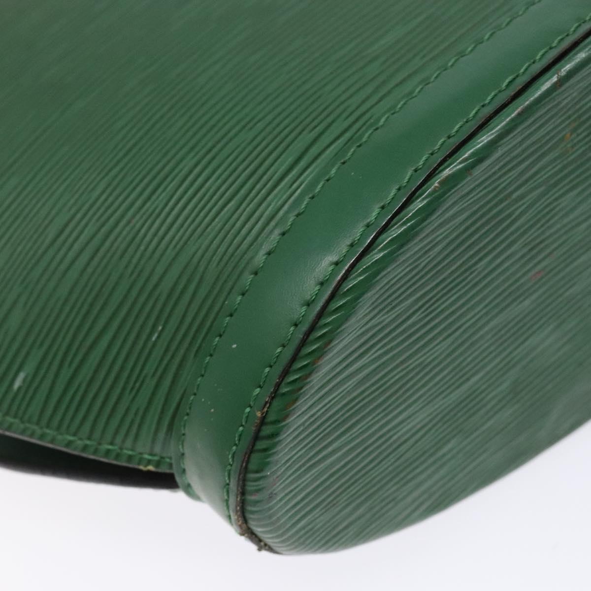 LOUIS VUITTON Epi Saint Jacques Hand Bag Green M52274 LV Auth 142146