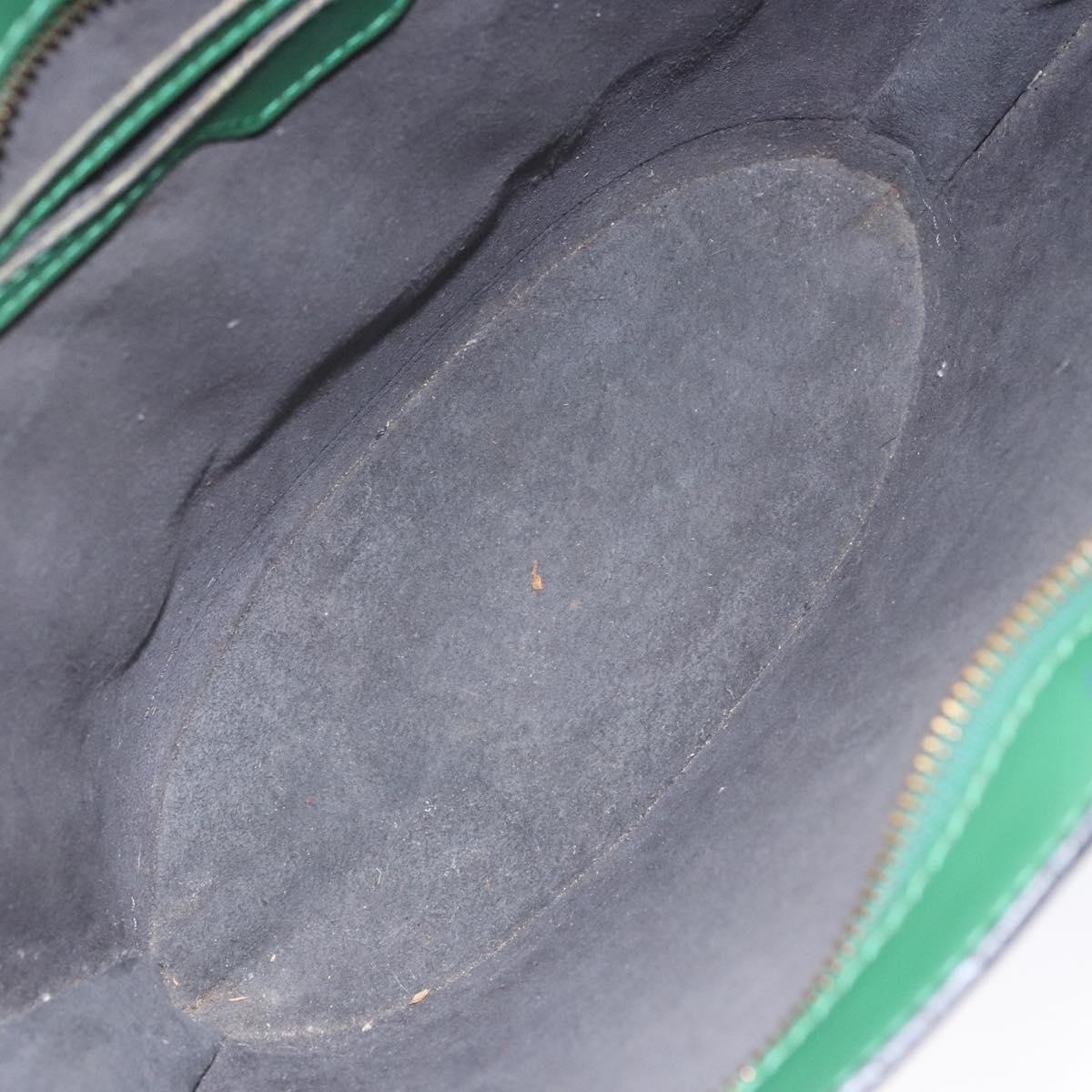 LOUIS VUITTON Epi Saint Jacques Hand Bag Green M52274 LV Auth 142146