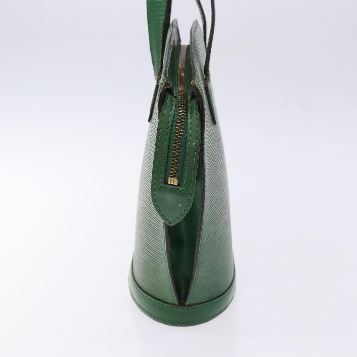 LOUIS VUITTON Epi Saint Jacques Hand Bag Green M52274 LV Auth 142146