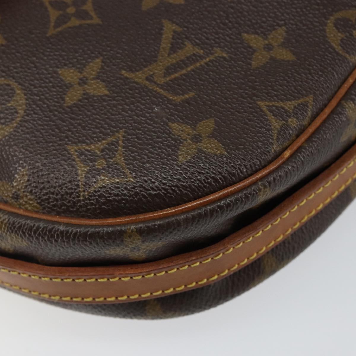 LOUIS VUITTON Monogram Jeune Fille MM Shoulder Bag M51226 LV Auth 142152