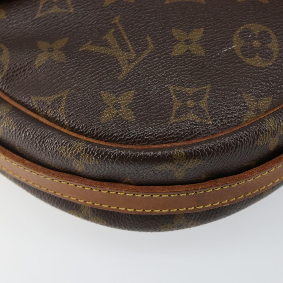 LOUIS VUITTON Monogram Jeune Fille MM Shoulder Bag M51226 LV Auth 142152