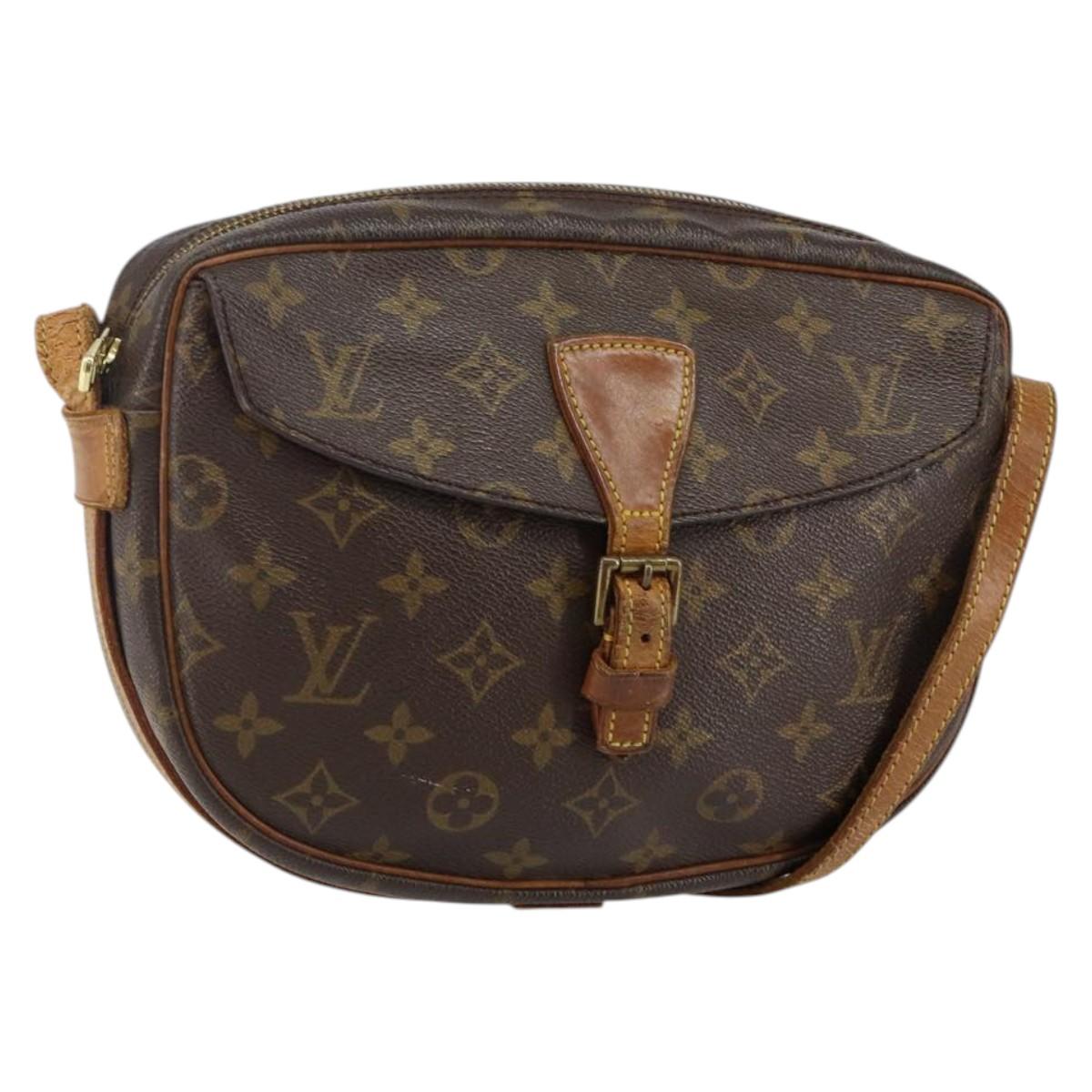 LOUIS VUITTON Monogram Jeune Fille MM Shoulder Bag M51226 LV Auth 142152