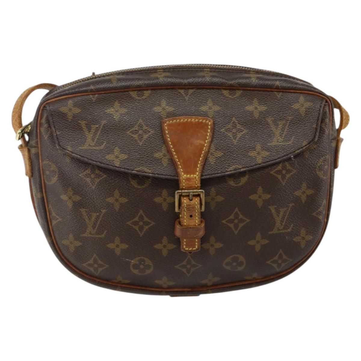 LOUIS VUITTON Monogram Jeune Fille MM Shoulder Bag M51226 LV Auth 142152