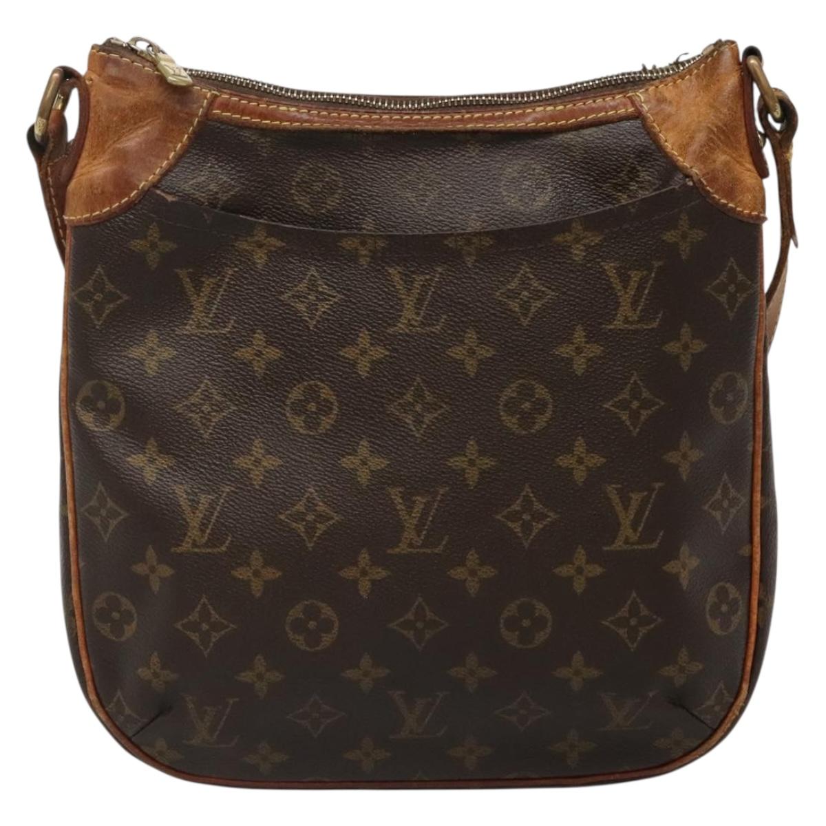 LOUIS VUITTON Monogram Odeon PM Shoulder Bag M56390 LV Auth 142153
