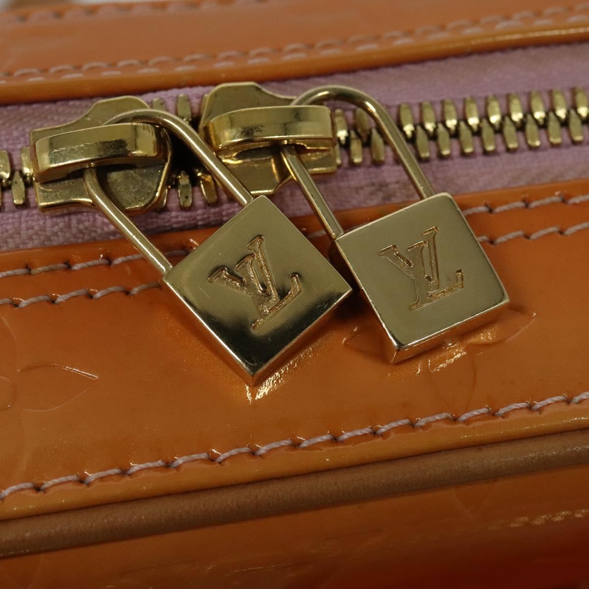LOUIS VUITTON Vernis Marley Backpack Marshmallow Pink M91039 LV Auth 142157