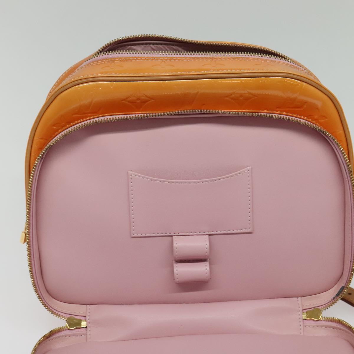 LOUIS VUITTON Vernis Marley Backpack Marshmallow Pink M91039 LV Auth 142157