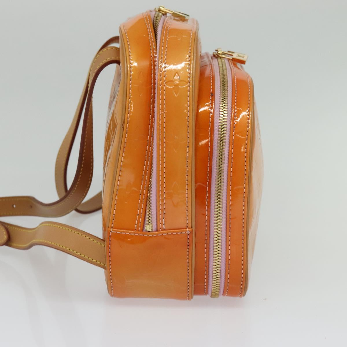 LOUIS VUITTON Vernis Marley Backpack Marshmallow Pink M91039 LV Auth 142157