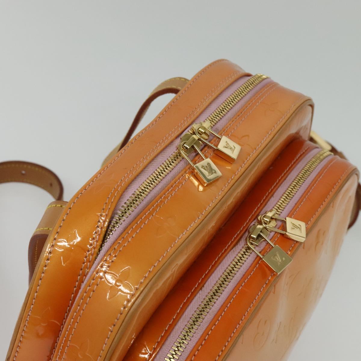 LOUIS VUITTON Vernis Marley Backpack Marshmallow Pink M91039 LV Auth 142157