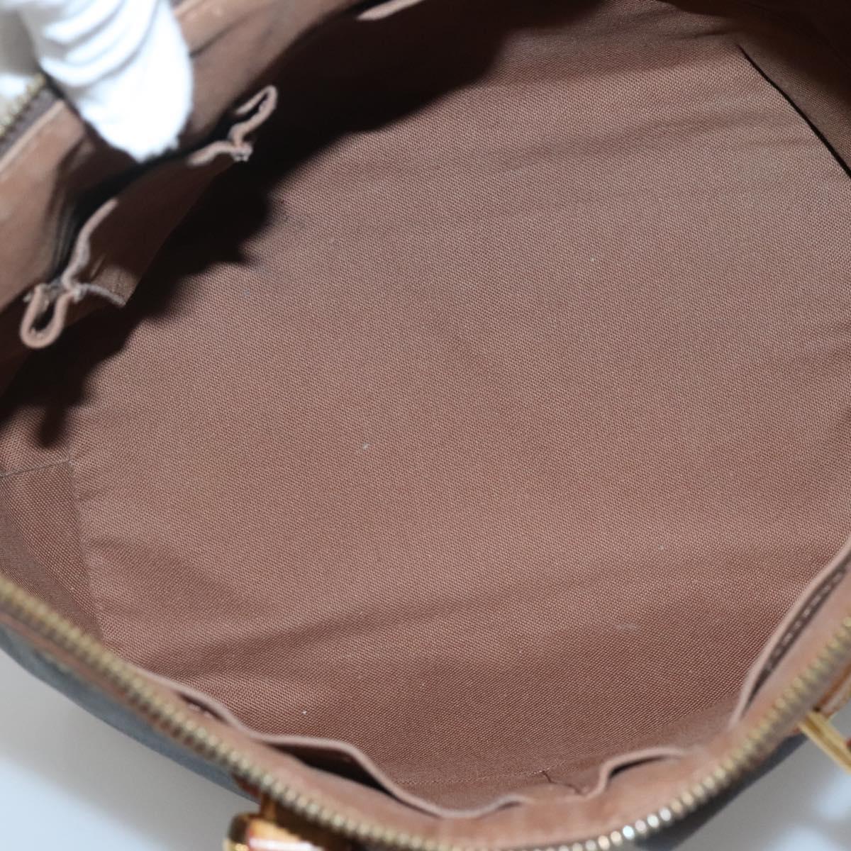 LOUIS VUITTON Monogram Palermo PM Tote Bag M40145 LV Auth 142168